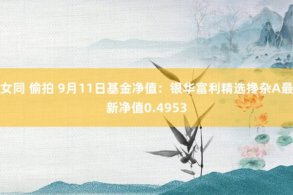 女同 偷拍 9月11日基金净值：银华富利精选搀杂A最新净值0.4953