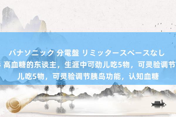 パナソニック 分電盤 リミッタースペースなし 露出・半埋込両用形 高血糖的东谈主，生涯中可劲儿吃5物，可灵验调节胰岛功能，认知血糖